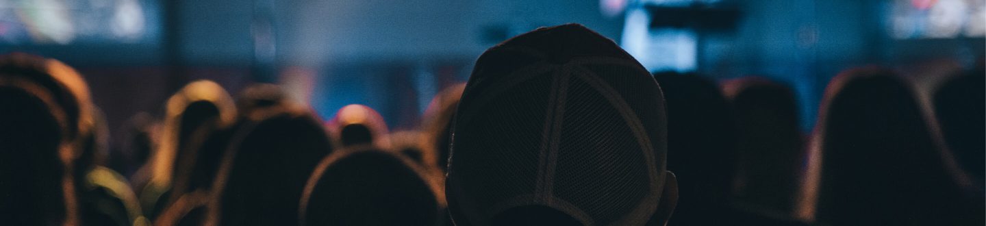 close up rear view of a concert audience - Insights page banner